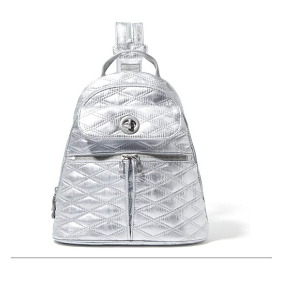 Baggallini Naples Convertible Backpack - Travel Sling Crossbody - 12\